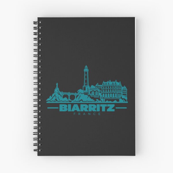 Item preview, Biarritz France Line Art Coastline Poster designed and sold by CMYKStudio.