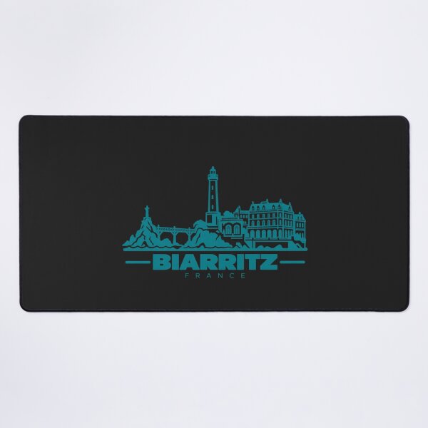 Item preview, Biarritz France Line Art Coastline Poster designed and sold by CMYKStudio.