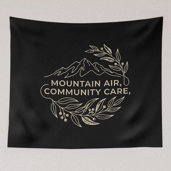 Item preview, Mountain Air, Community Care, designed and sold by thedoodlevault.