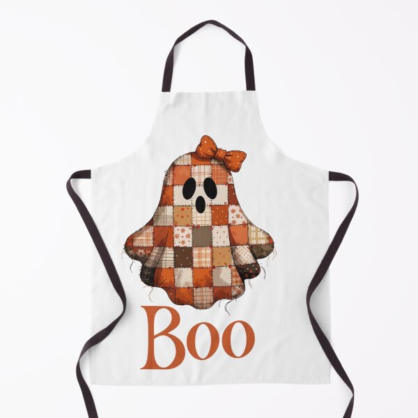 Item preview,  boo halloween ghost face bow plaid patchwork designed and sold by DariaOltes.
