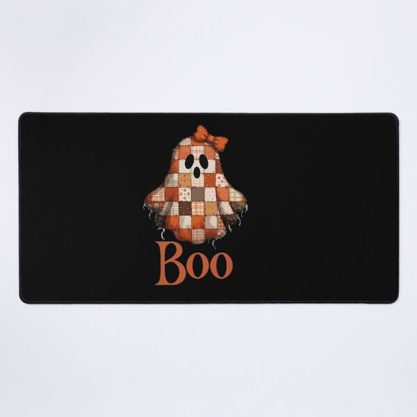 Item preview,  boo halloween ghost face bow plaid patchwork designed and sold by DariaOltes.