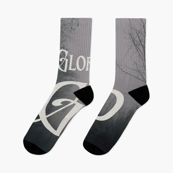 Item preview, Glory To God Moody Foggy Street Christian Photography designed and sold by LensDyn™.