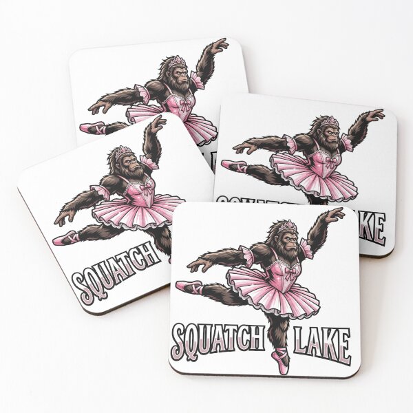 Item preview, Bigfoot Ballerina Squatch Lake - Funny Swan Lake Ballet Pun designed and sold by Spank My Yeti.