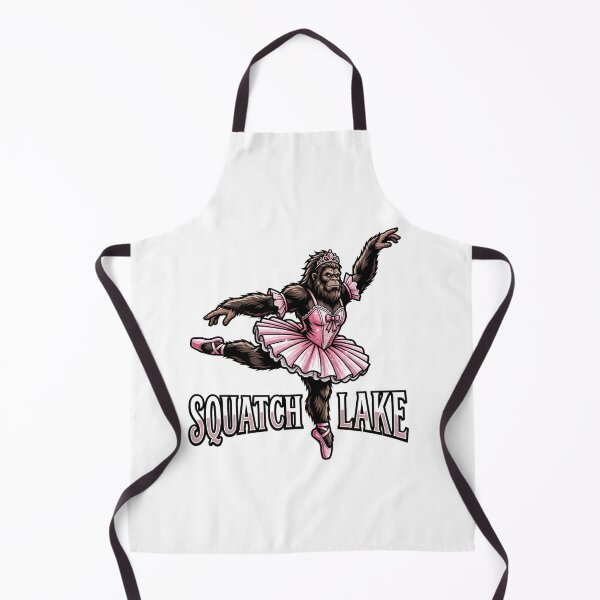 Item preview, Bigfoot Ballerina Squatch Lake - Funny Swan Lake Ballet Pun designed and sold by Spank My Yeti.