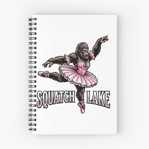 Item preview, Bigfoot Ballerina Squatch Lake - Funny Swan Lake Ballet Pun designed and sold by Spank My Yeti.