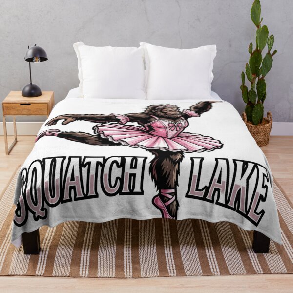 Item preview, Bigfoot Ballerina Squatch Lake - Funny Swan Lake Ballet Pun designed and sold by Spank My Yeti.
