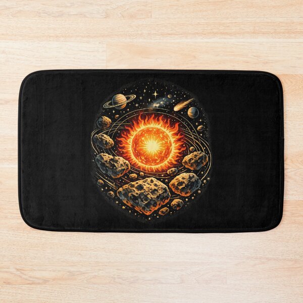 Item preview, Ancient asteroids orbiting the Sun designed and sold by Daily Quirk.