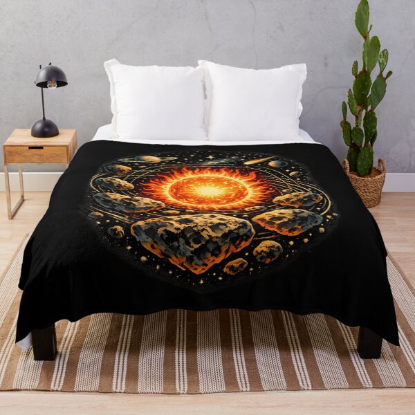 Item preview, Ancient asteroids orbiting the Sun designed and sold by Daily Quirk.