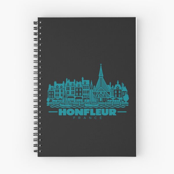 Item preview, Honfleur France Line Art Coastline Poster designed and sold by CMYKStudio.