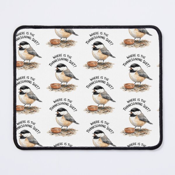 Item preview, Chickadee Demands The Thanksgiving Suet designed and sold by Tiffany Roy.