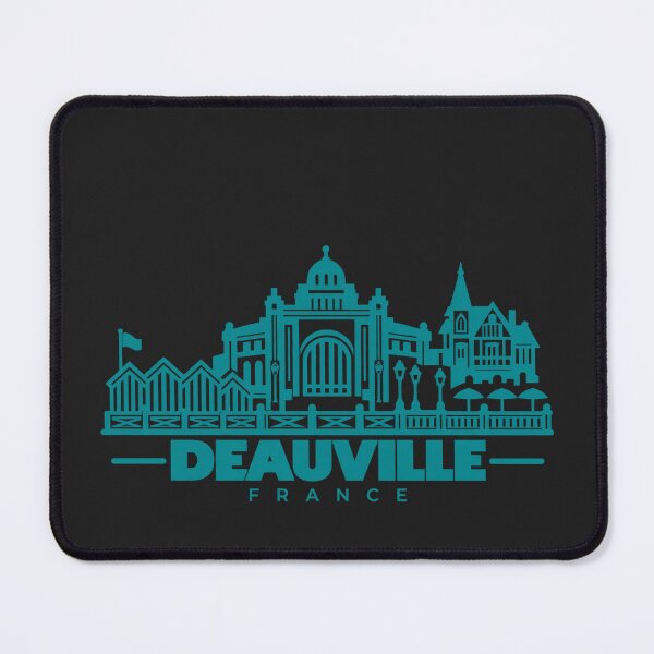 Item preview, Deauville France Line Art Coastline Poster designed and sold by CMYKStudio.