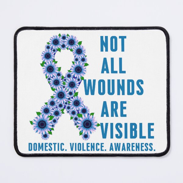 Item preview, Domestic Violence Awareness Typography Survivor Support Shirt designed and sold by Teetreasure2.