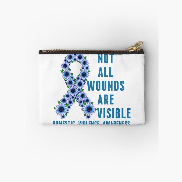Item preview, Domestic Violence Awareness Typography Survivor Support Shirt designed and sold by Teetreasure2.