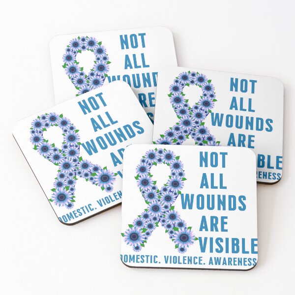 Item preview, Domestic Violence Awareness Typography Survivor Support Shirt designed and sold by Teetreasure2.