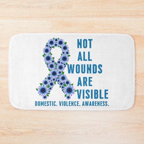 Item preview, Domestic Violence Awareness Typography Survivor Support Shirt designed and sold by Teetreasure2.