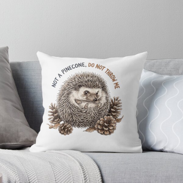 Item preview, Hedgehog Says Not A Pinecone designed and sold by Tiffany Roy.