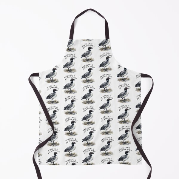 Item preview, Loon's Eerie Call Is Social Anxiety designed and sold by Tiffany Roy.