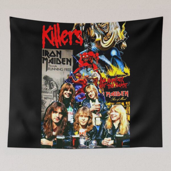 Item preview, Iron Maiden Style Rock Band designed and sold by Skozr.