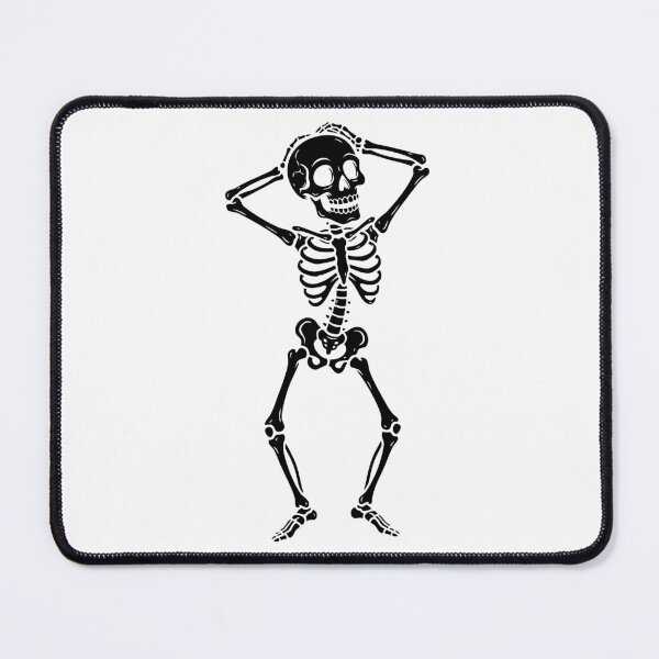 Item preview, Full Body Skeleton Outline Wearing Headphones designed and sold by AFernandesDSG.