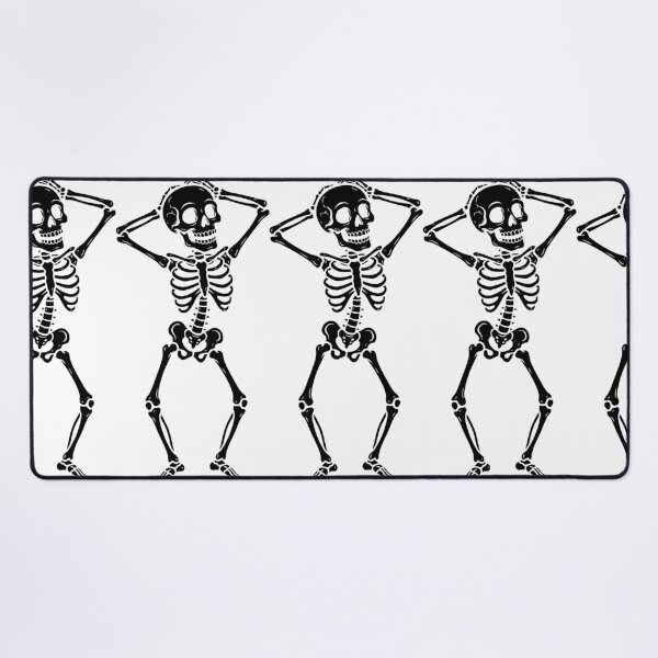 Item preview, Full Body Skeleton Outline Wearing Headphones designed and sold by AFernandesDSG.