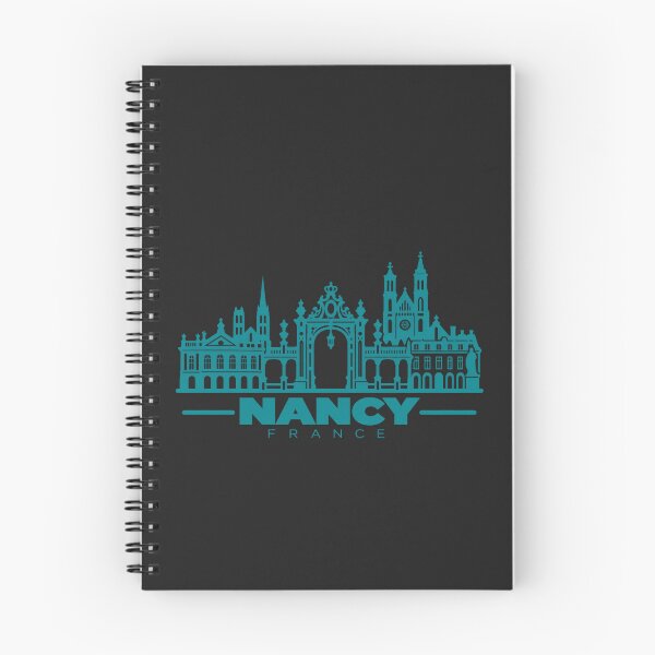 Item preview, Nancy France Line Art Landmark Poster designed and sold by CMYKStudio.