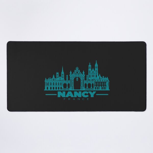 Item preview, Nancy France Line Art Landmark Poster designed and sold by CMYKStudio.