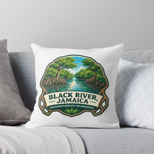 Item preview, Black River, Jamaica Waterways Beneath The Mangroves Nature Lover Vacation designed and sold by Star3NowForMe.