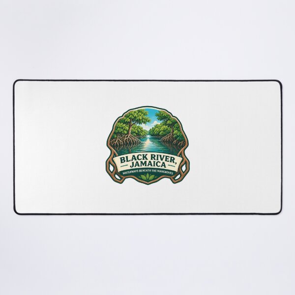 Item preview, Black River, Jamaica Waterways Beneath The Mangroves Nature Lover Vacation designed and sold by Star3NowForMe.