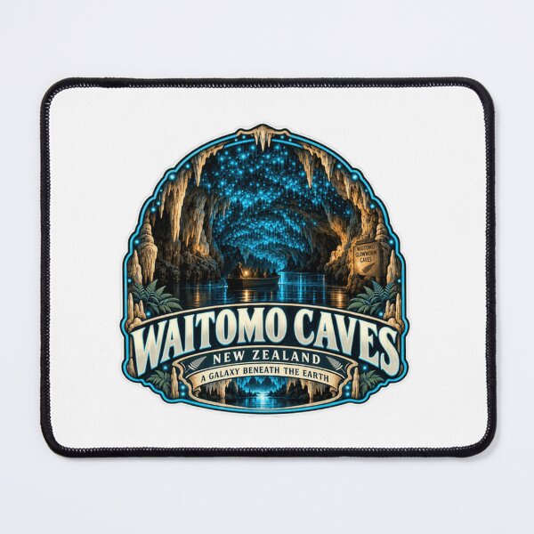 Item preview, Waitomo Caves New Zealand Glowworm Tourist Travel designed and sold by Simsimah26Parks.
