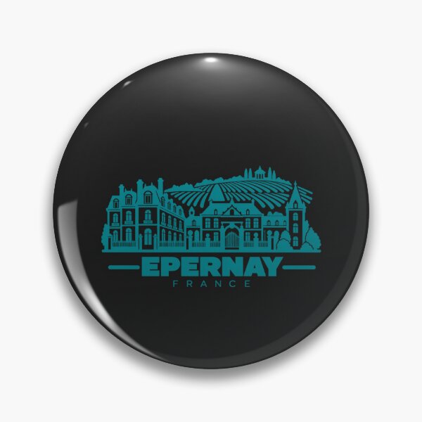 Item preview, Epernay France Line Art Travel Poster designed and sold by CMYKStudio.
