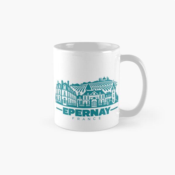 Item preview, Epernay France Line Art Travel Poster designed and sold by CMYKStudio.