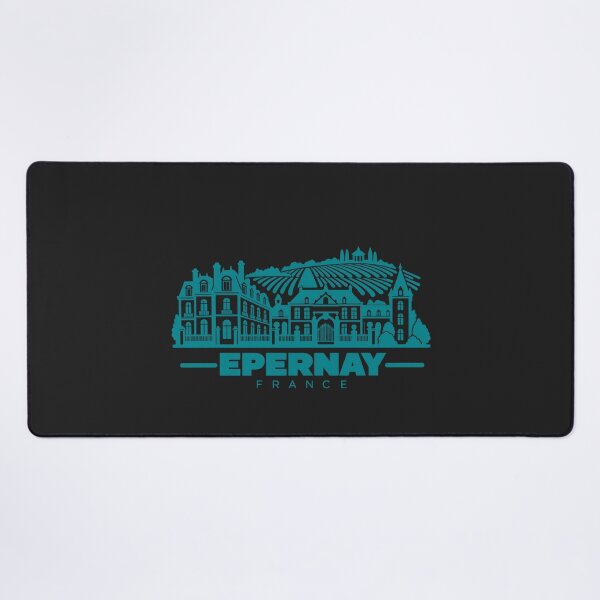 Item preview, Epernay France Line Art Travel Poster designed and sold by CMYKStudio.