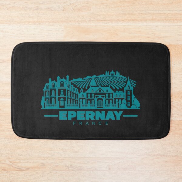 Item preview, Epernay France Line Art Travel Poster designed and sold by CMYKStudio.