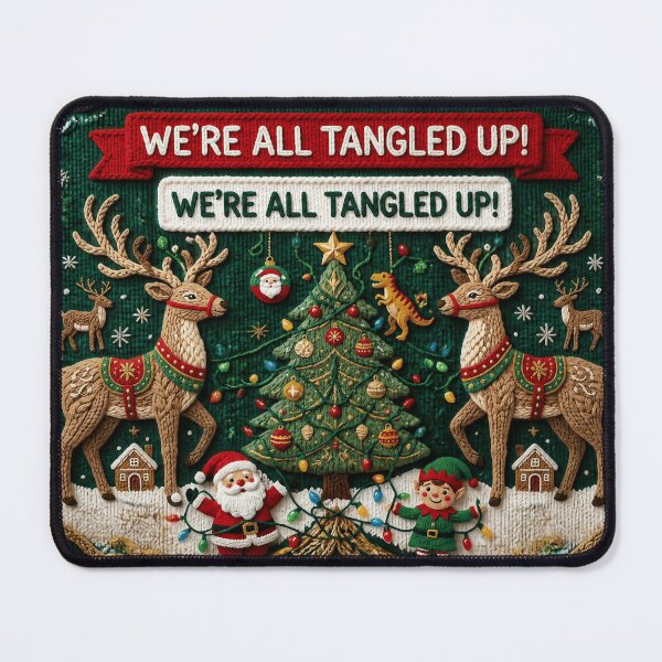 Item preview, navidad enredada designed and sold by obalartsMerch.