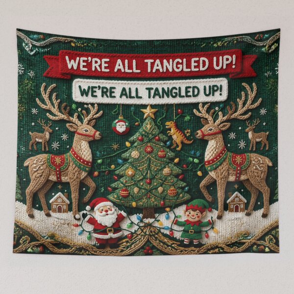 Item preview, navidad enredada designed and sold by obalartsMerch.