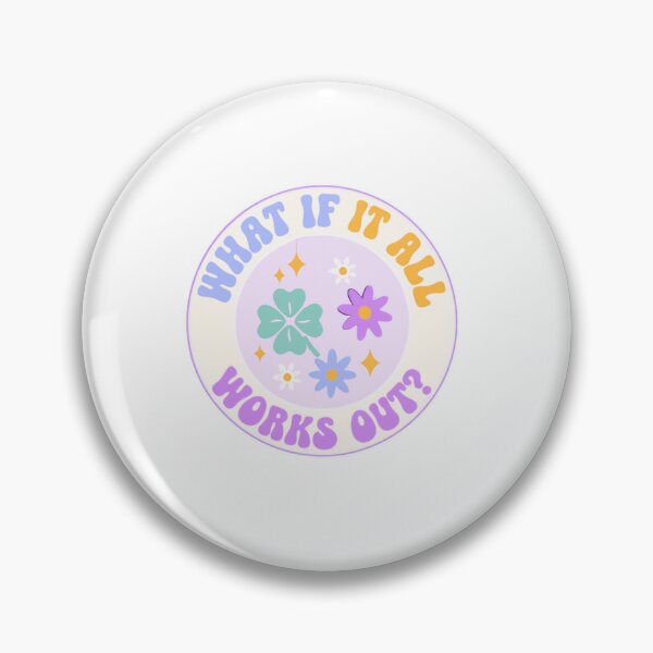 Item preview, What If It All Works Out? Optimistic Positive Thinking Manifestation Hopeful Wellness designed and sold by SkeletonsDanger.