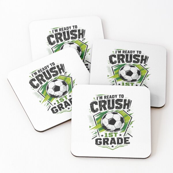 Item preview, I'm Ready To Crush! 1st Grade Soccer Back To School First Day Student designed and sold by RetroMini2026.
