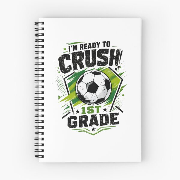 Item preview, I'm Ready To Crush! 1st Grade Soccer Back To School First Day Student designed and sold by RetroMini2026.