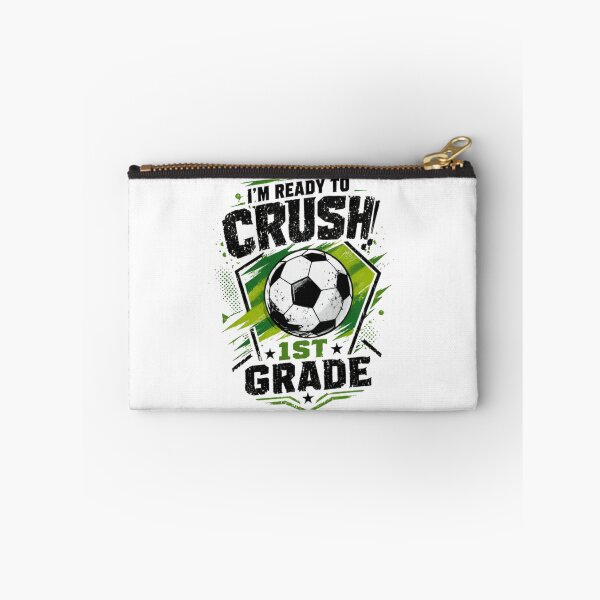Item preview, I'm Ready To Crush! 1st Grade Soccer Back To School First Day Student designed and sold by RetroMini2026.