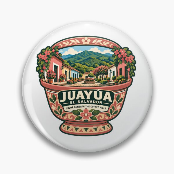 Item preview, Juayúa El Salvador Color Beneath The Coffee Hills Salvadoran Travel Coffee Region Souvenir designed and sold by Simsimah26Parks.