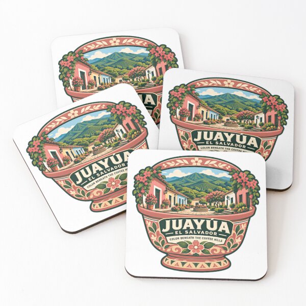 Item preview, Juayúa El Salvador Color Beneath The Coffee Hills Salvadoran Travel Coffee Region Souvenir designed and sold by Simsimah26Parks.