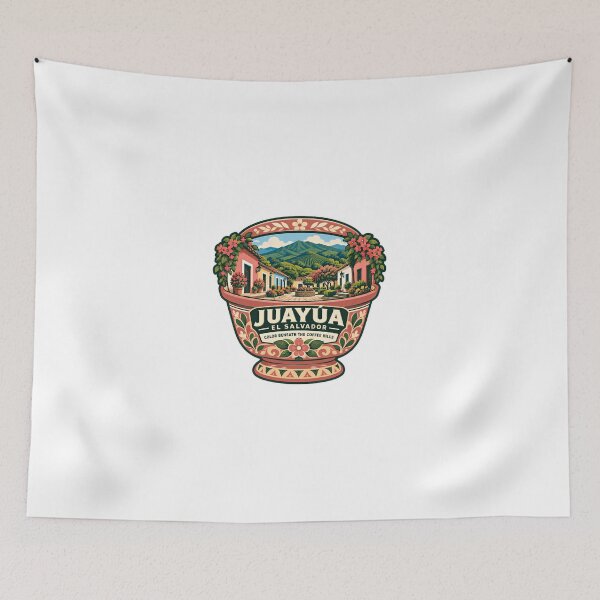 Item preview, Juayúa El Salvador Color Beneath The Coffee Hills Salvadoran Travel Coffee Region Souvenir designed and sold by Simsimah26Parks.