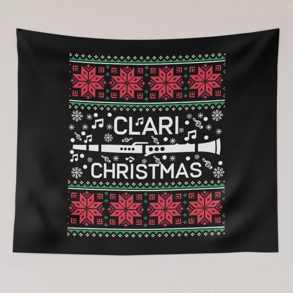 Item preview, clarinet marching band ugly christmas designed and sold by JohnRPhelps1.