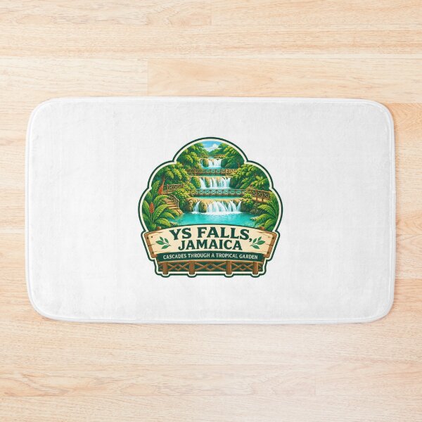 Item preview, Ys Falls, Jamaica Cascades Tropical Garden Travel Souvenir designed and sold by Star3NowForMe.
