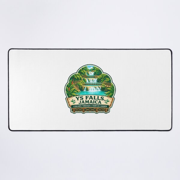Item preview, Ys Falls, Jamaica Cascades Tropical Garden Travel Souvenir designed and sold by Star3NowForMe.
