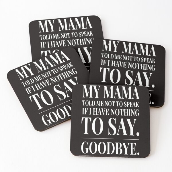 Item preview, Sarcastic Humor My Mama Told Me Not To Speak designed and sold by fantasticdesign.