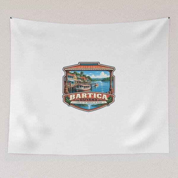 Item preview, Bartica Guyana A Town At The Meeting Of Rivers South America Travel Souvenir designed and sold by Star3NowForMe.
