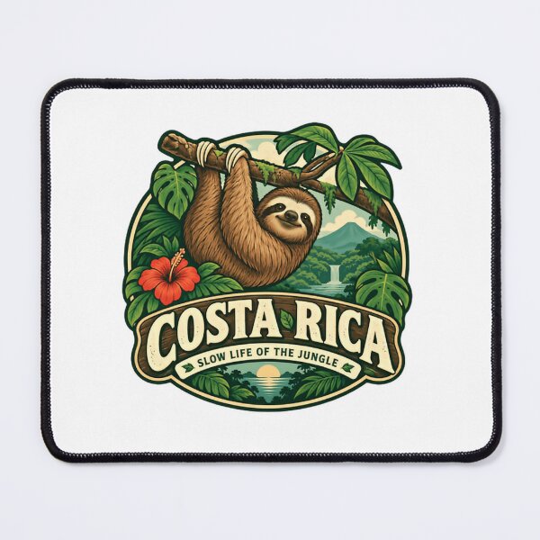 Item preview, Costa Rica Slow Life Of The Jungle Sloth Nature Lover Travel designed and sold by Simsimah26Parks.