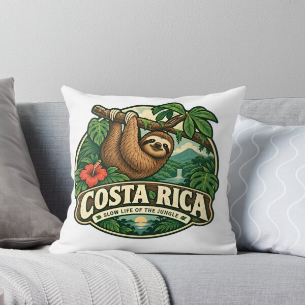Item preview, Costa Rica Slow Life Of The Jungle Sloth Nature Lover Travel designed and sold by Simsimah26Parks.
