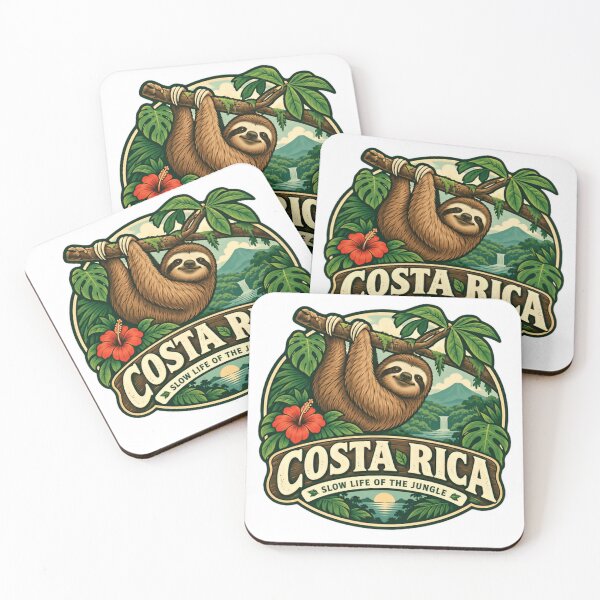 Item preview, Costa Rica Slow Life Of The Jungle Sloth Nature Lover Travel designed and sold by Simsimah26Parks.